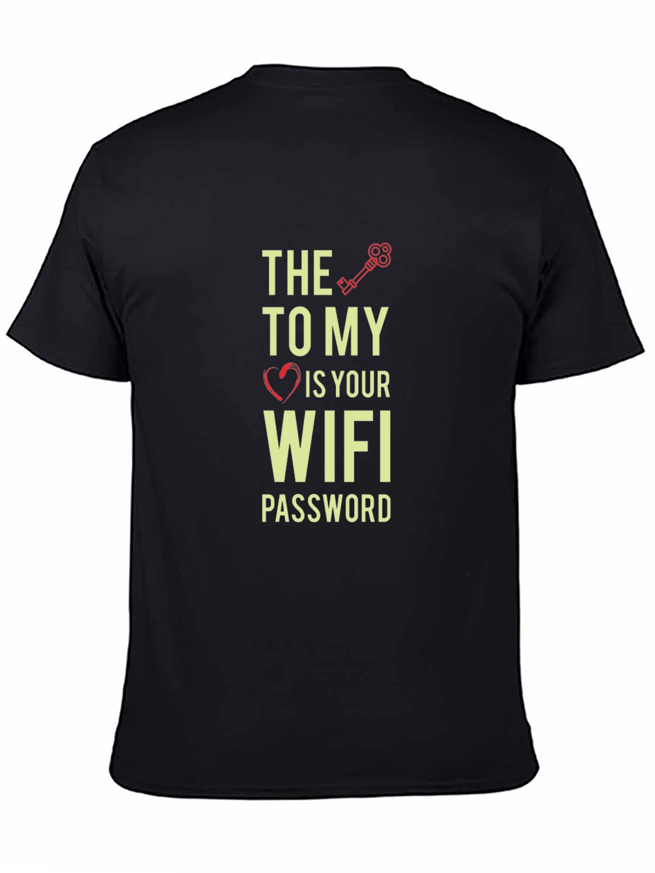 Funny WiFi Password Graphic T-Shirt