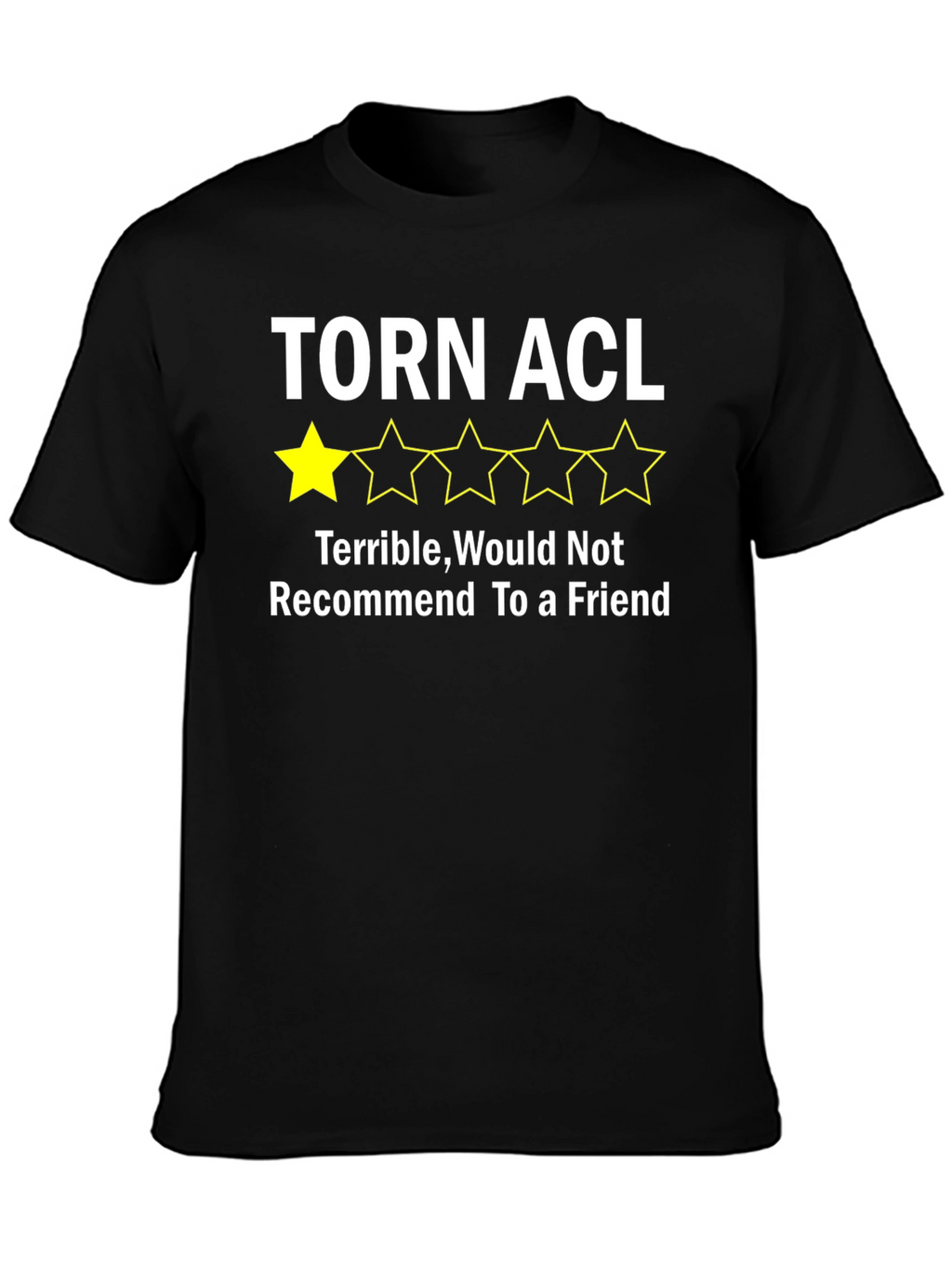 Torn ACL Funny Graphic Tee