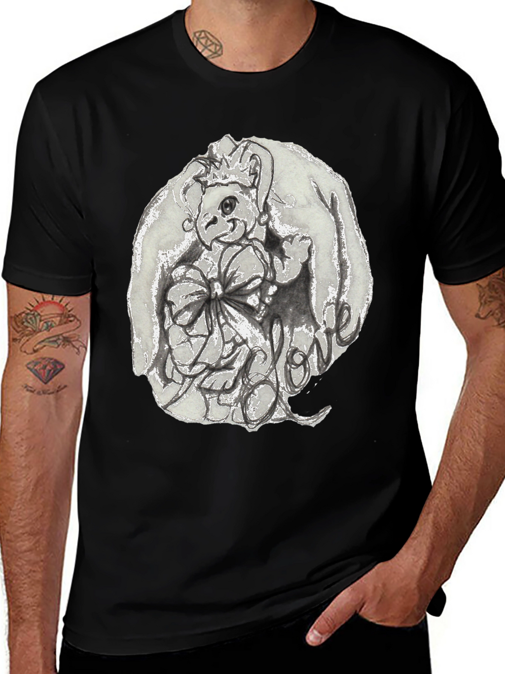 Whimsical Cartoon Graphic Tee
