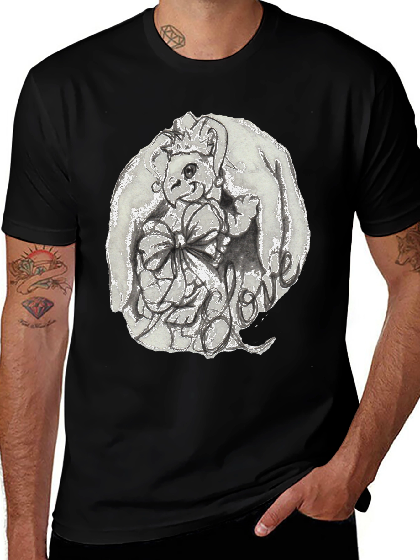 Whimsical Cartoon Graphic Tee
