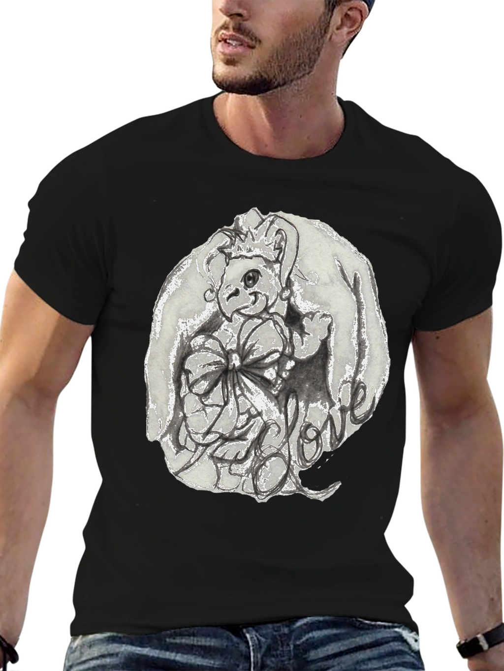 Whimsical Cartoon Graphic Tee