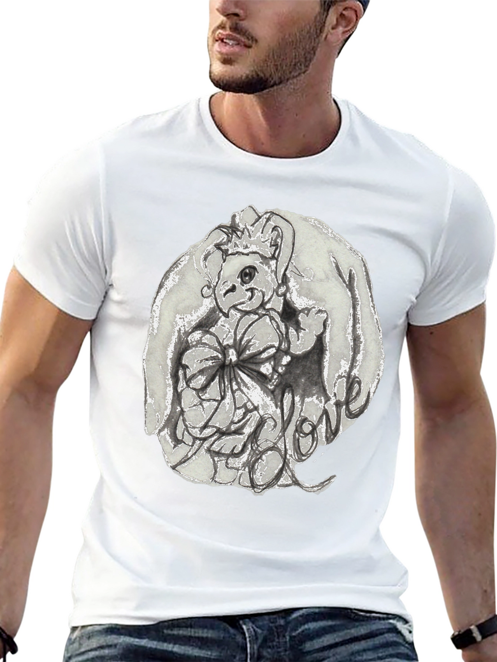 Whimsical Cartoon Graphic Tee