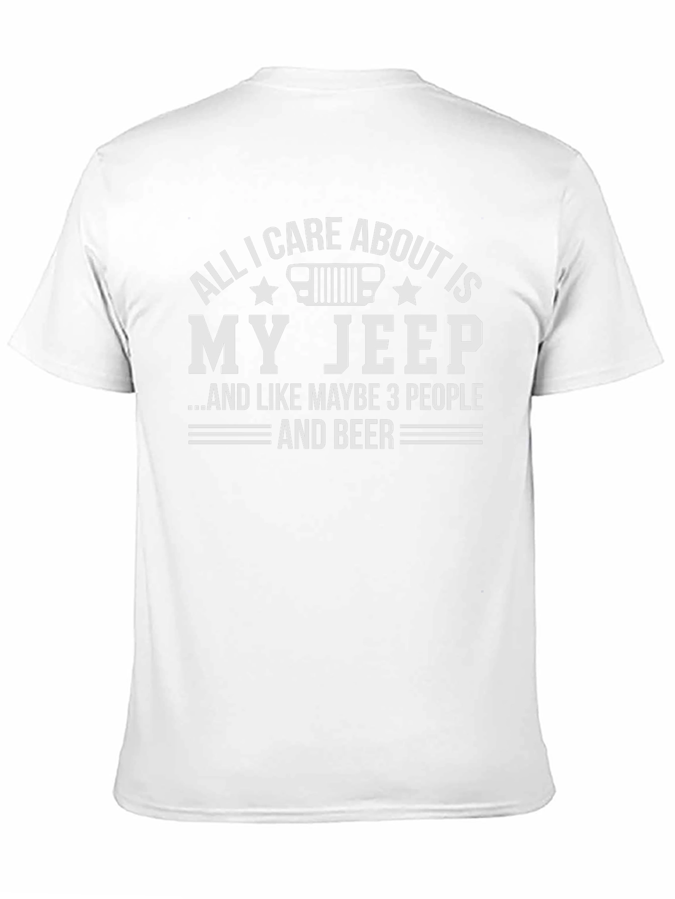 All I Care About Is My Jeep T-Shirt
