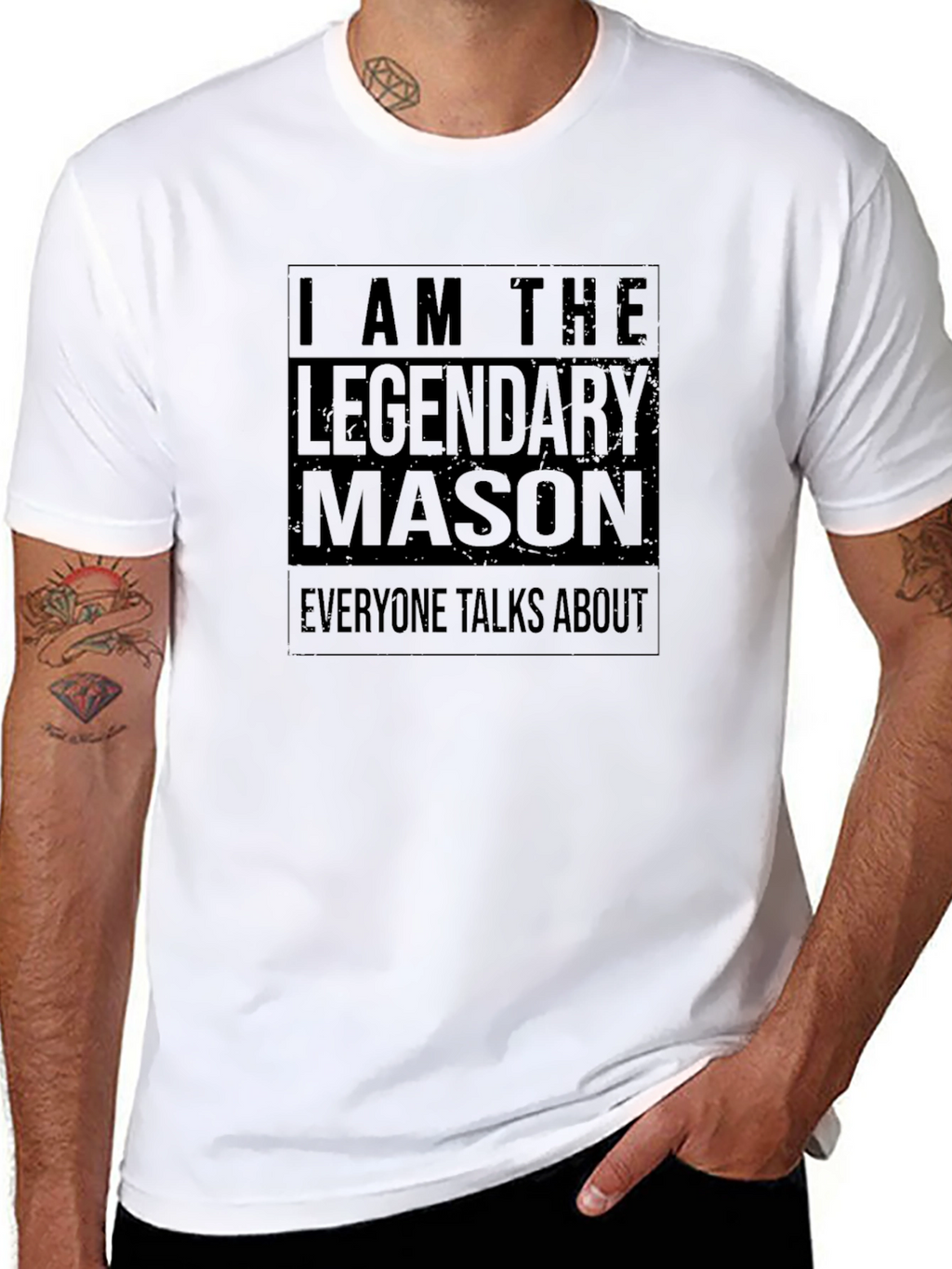 Legendary Mason Graphic T-Shirt