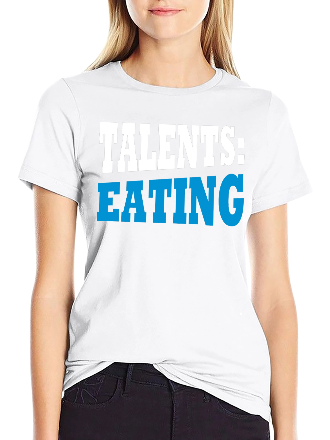 Talents Eating Funny Graphic T-Shirt