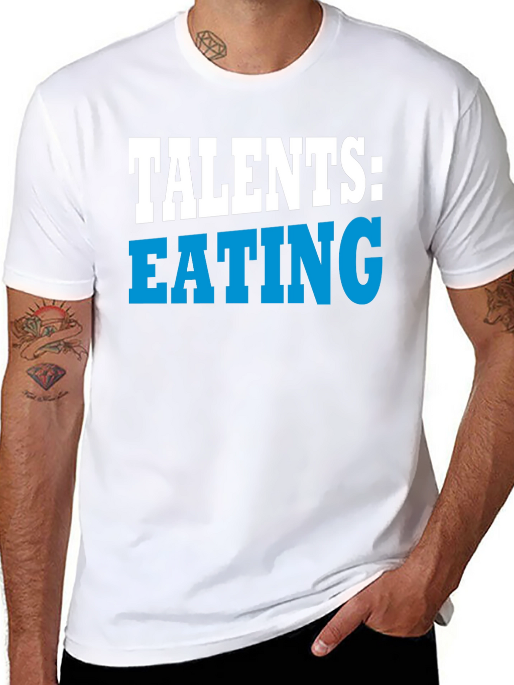 Talents Eating Funny Graphic T-Shirt