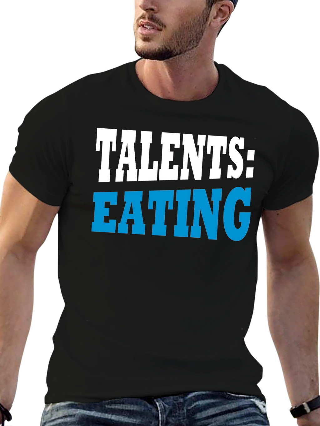 Talents Eating Funny Graphic T-Shirt