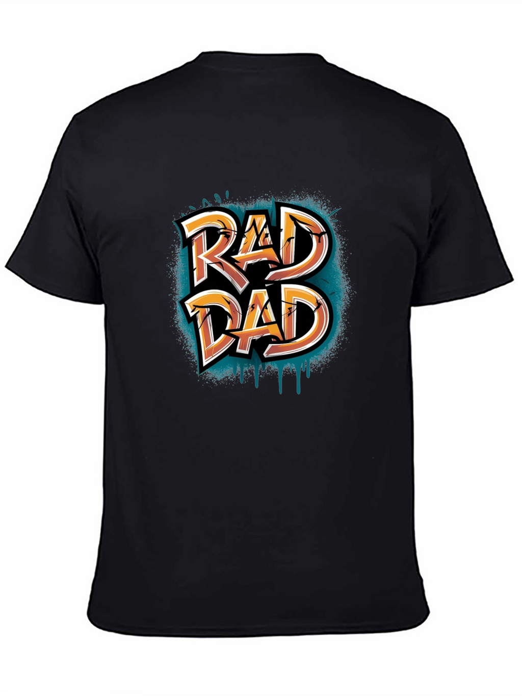 Rad Dad Graphic Tee - Cool Fathers Day Shirt