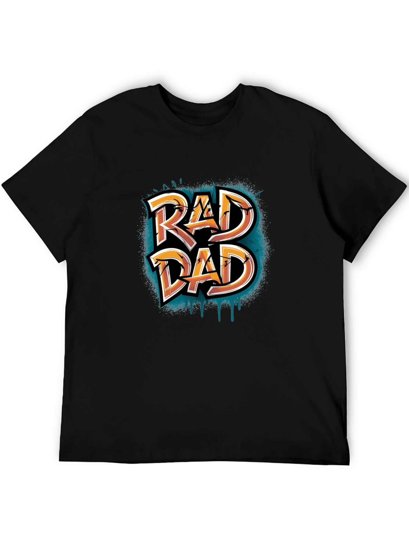 Rad Dad Graphic Tee - Cool Fathers Day Shirt