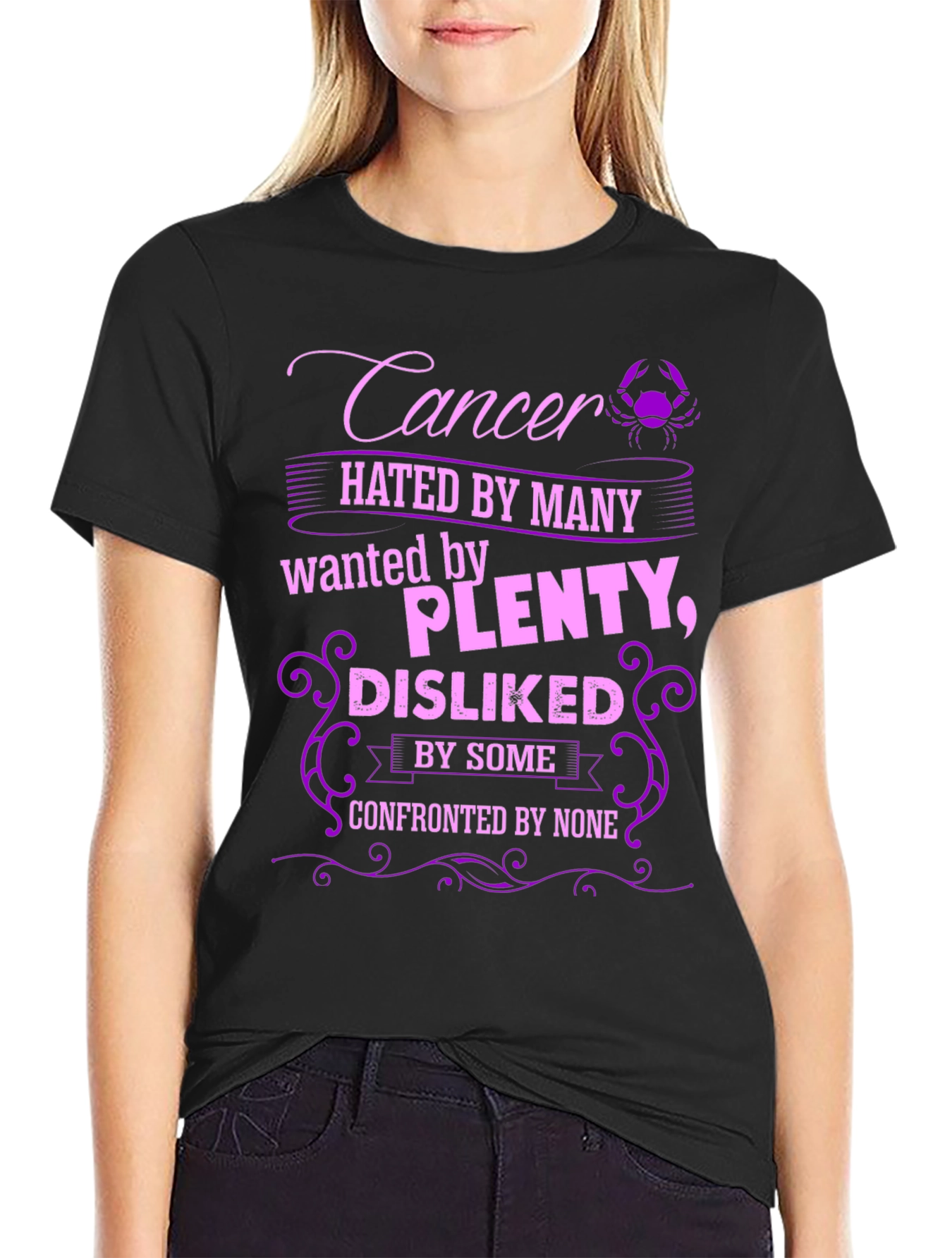 Cancer Zodiac Graphic T-Shirt