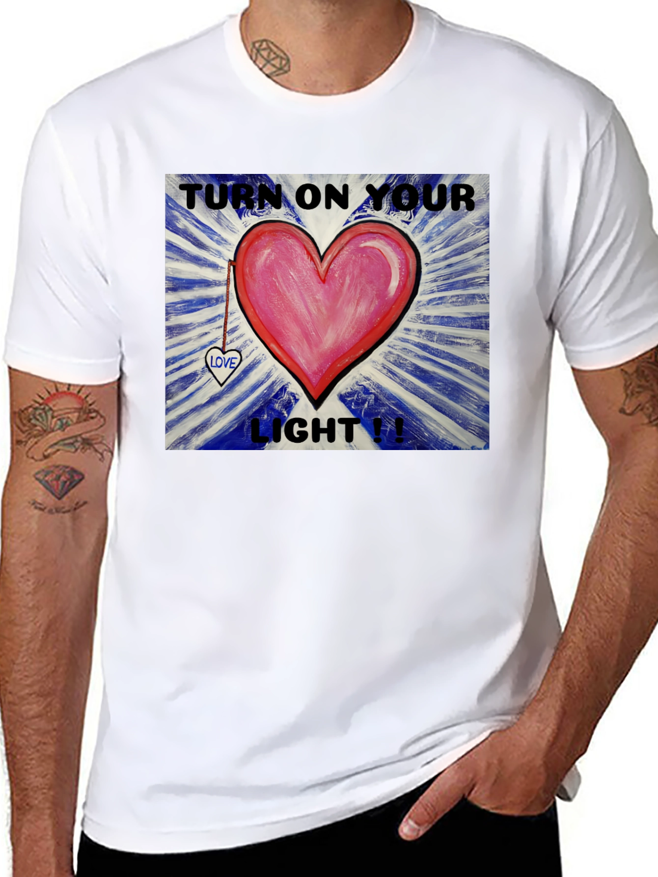 Turn on Your Light Heart T-Shirt