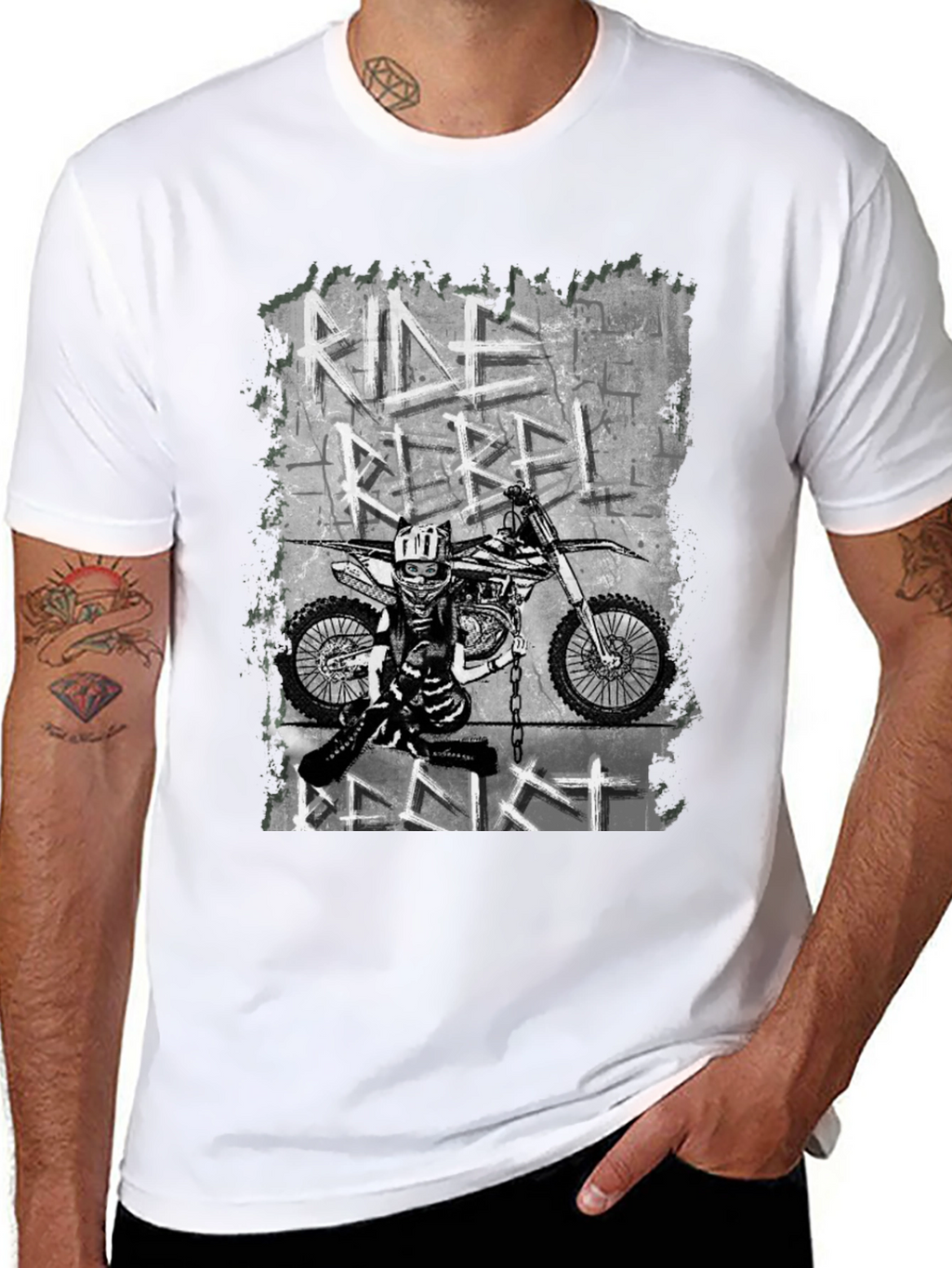 Ride Rebel T-Shirt - Black