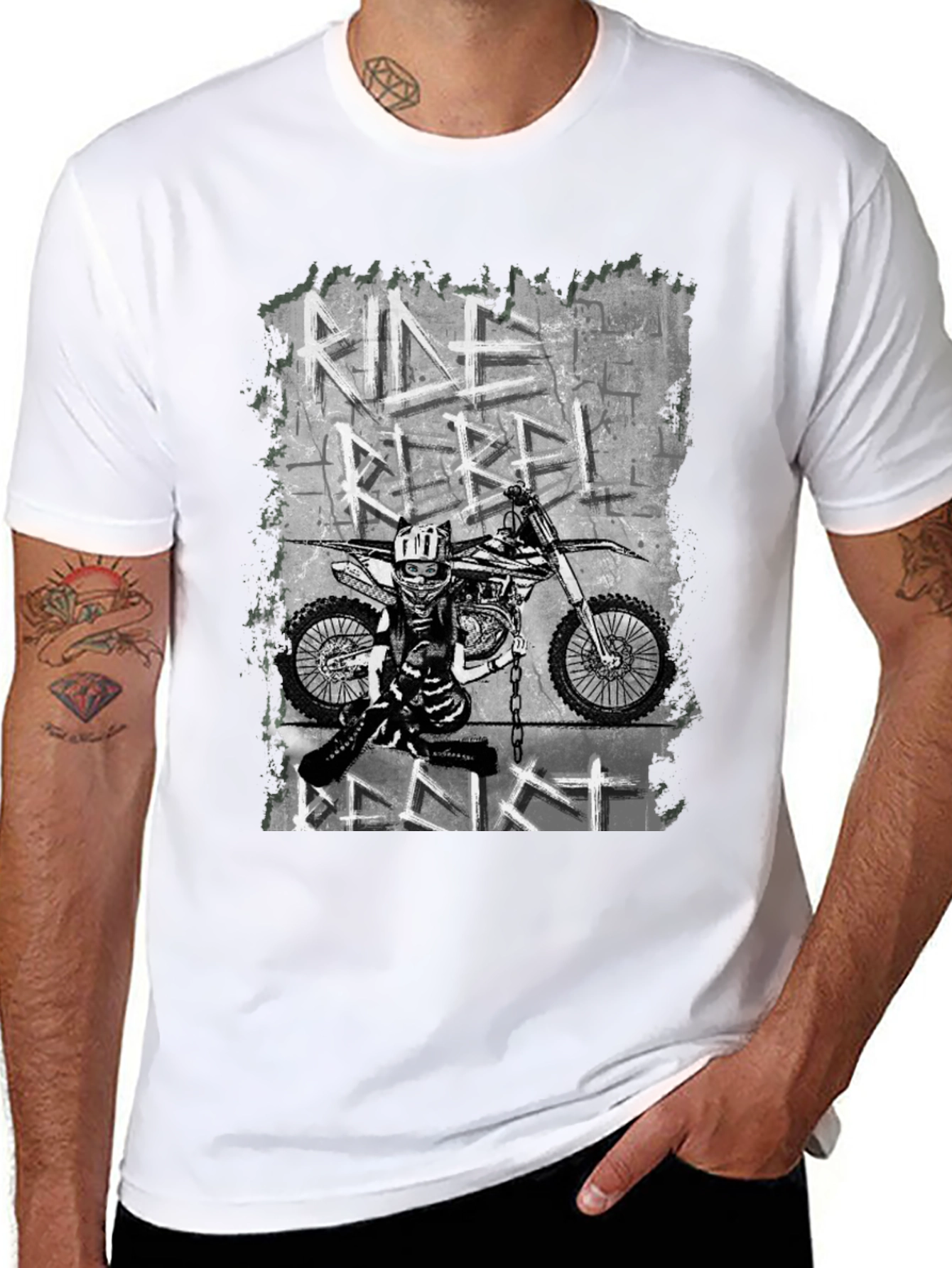 Ride Rebel T-Shirt - Black