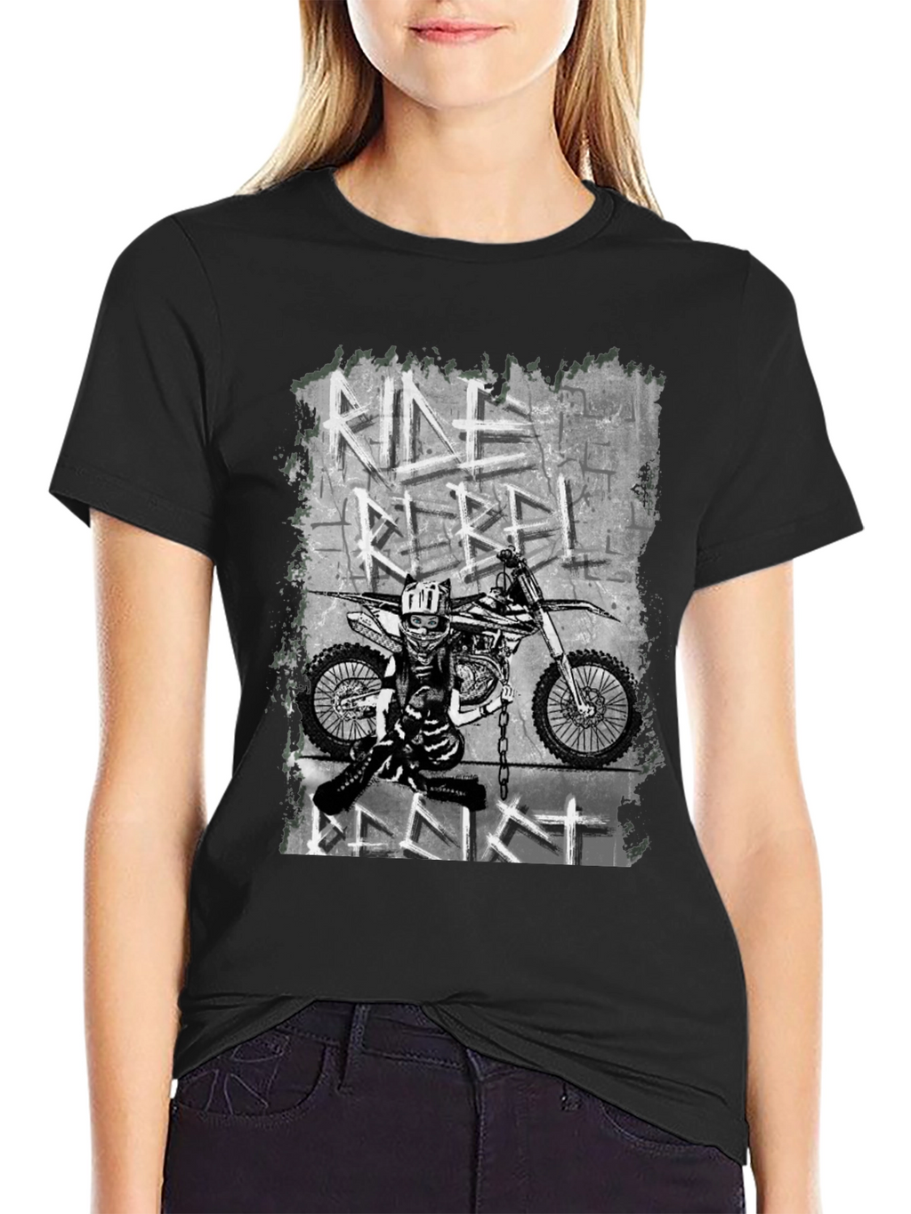 Ride Rebel T-Shirt - Black