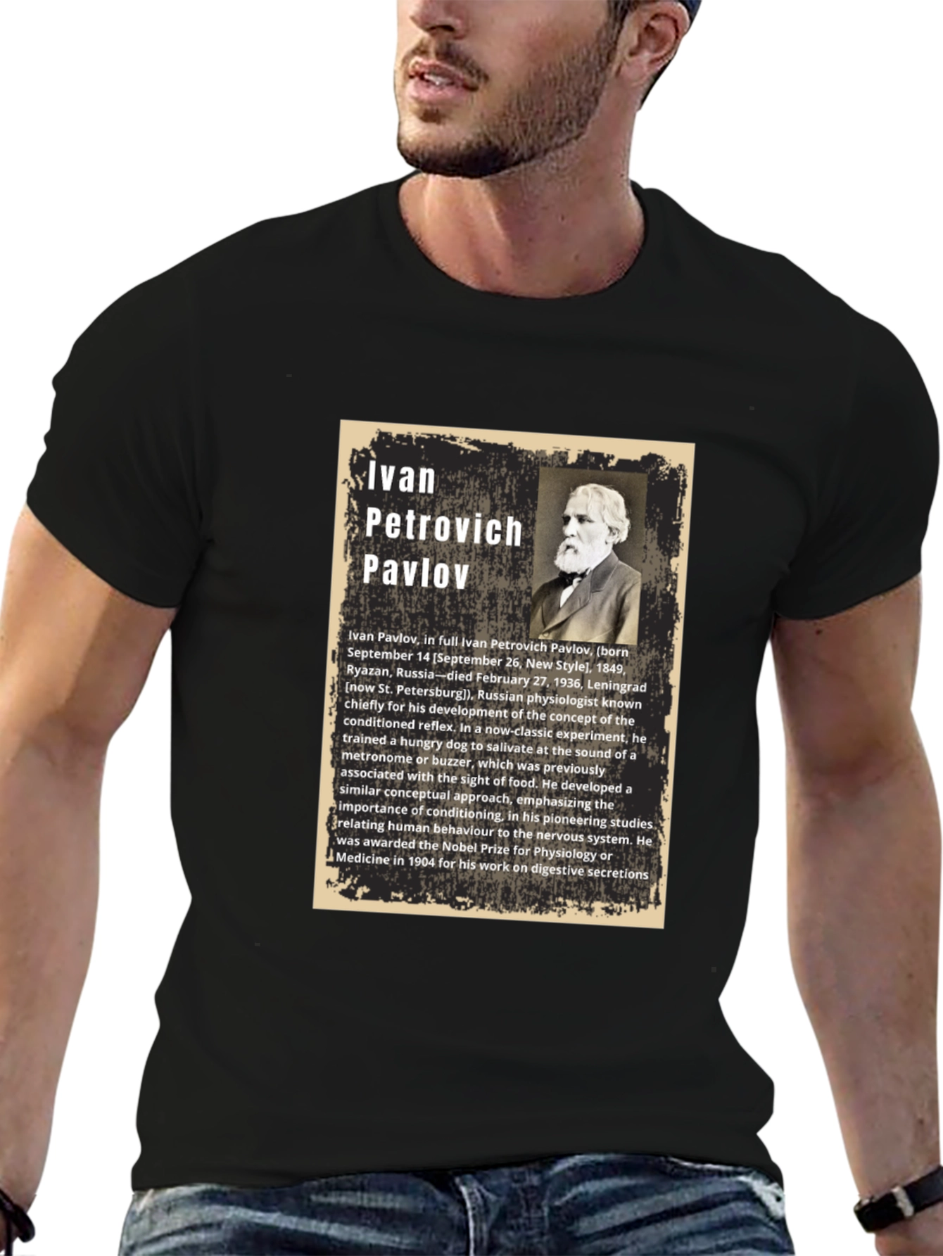 Ivan Pavlov T-Shirt - Classical Conditioning Psychology Tee