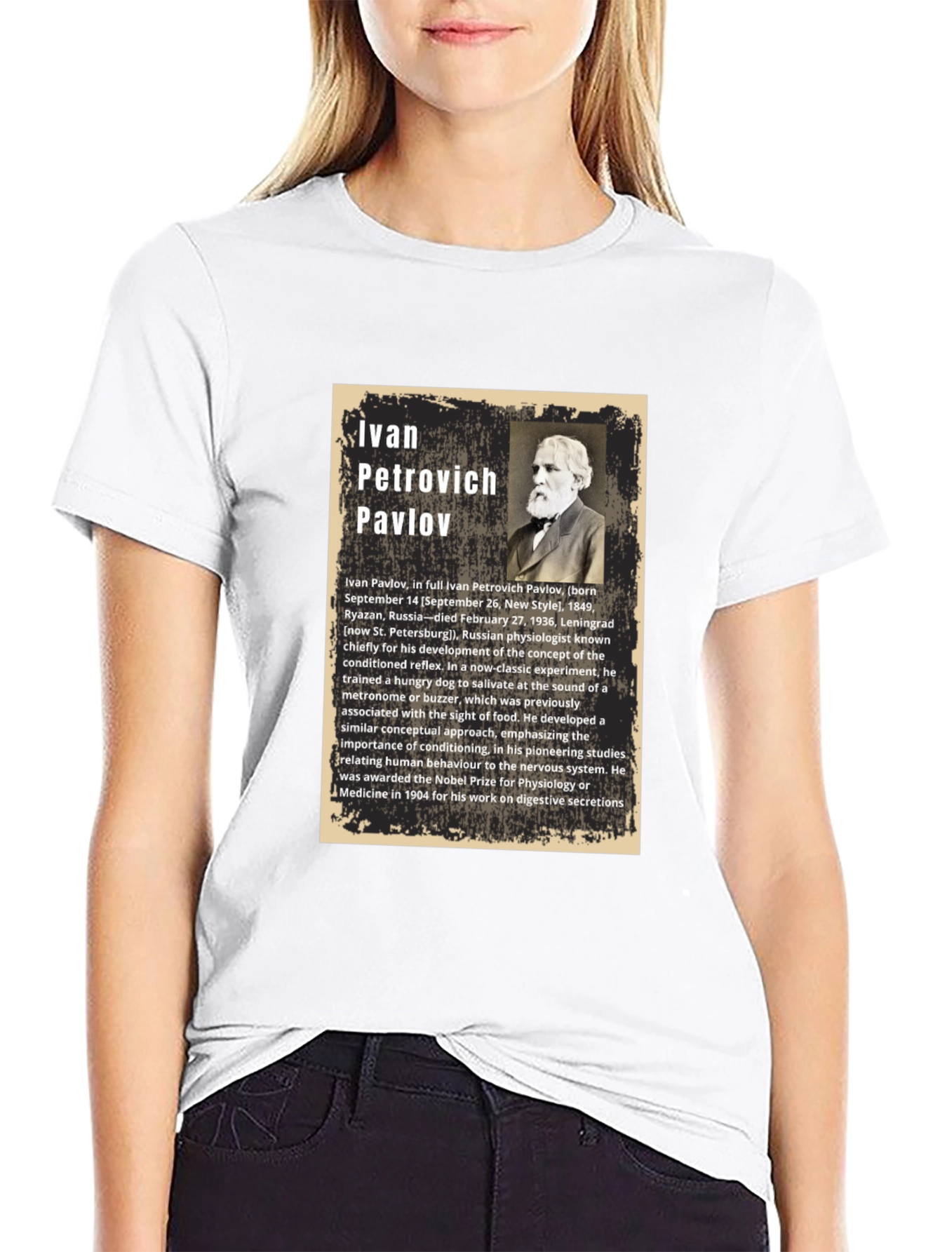 Ivan Pavlov T-Shirt - Classical Conditioning Psychology Tee
