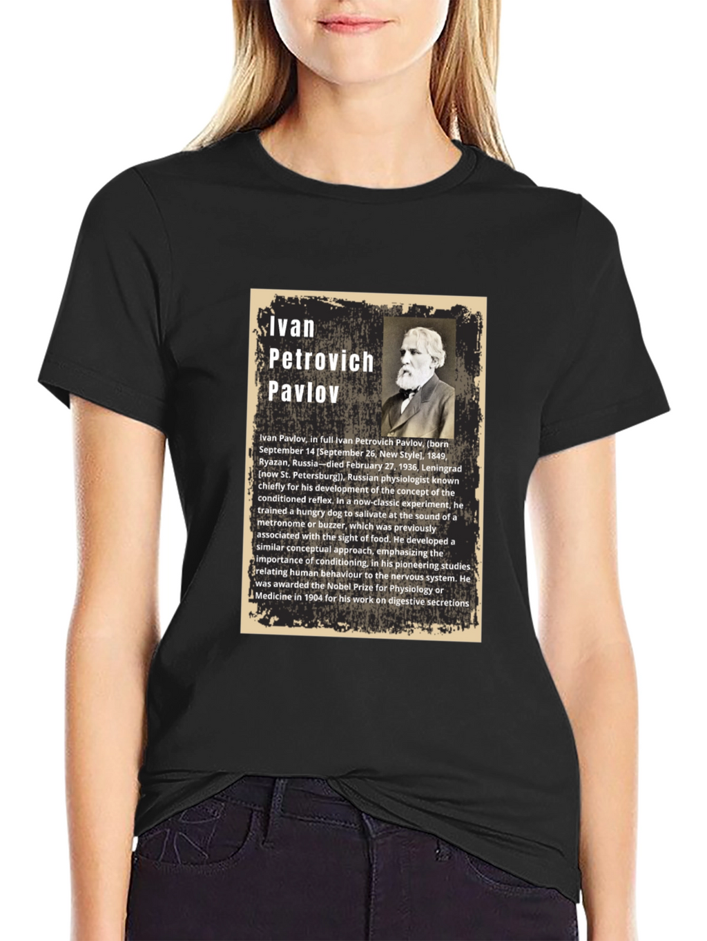 Ivan Pavlov T-Shirt - Classical Conditioning Psychology Tee