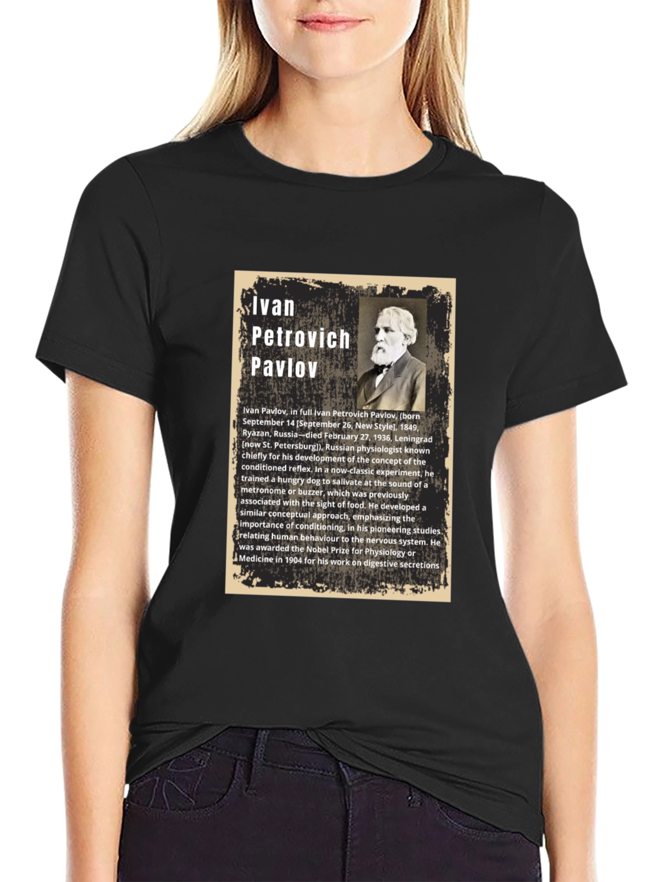 Ivan Pavlov T-Shirt - Classical Conditioning Psychology Tee