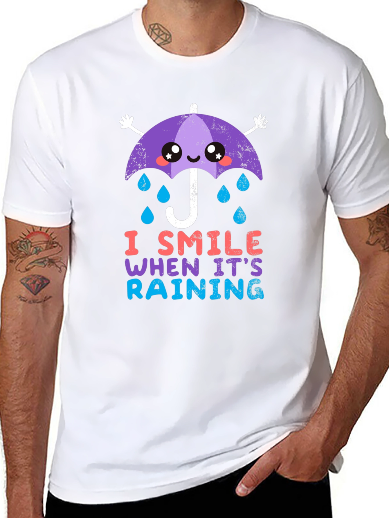 I Smile When Its Raining T-Shirt