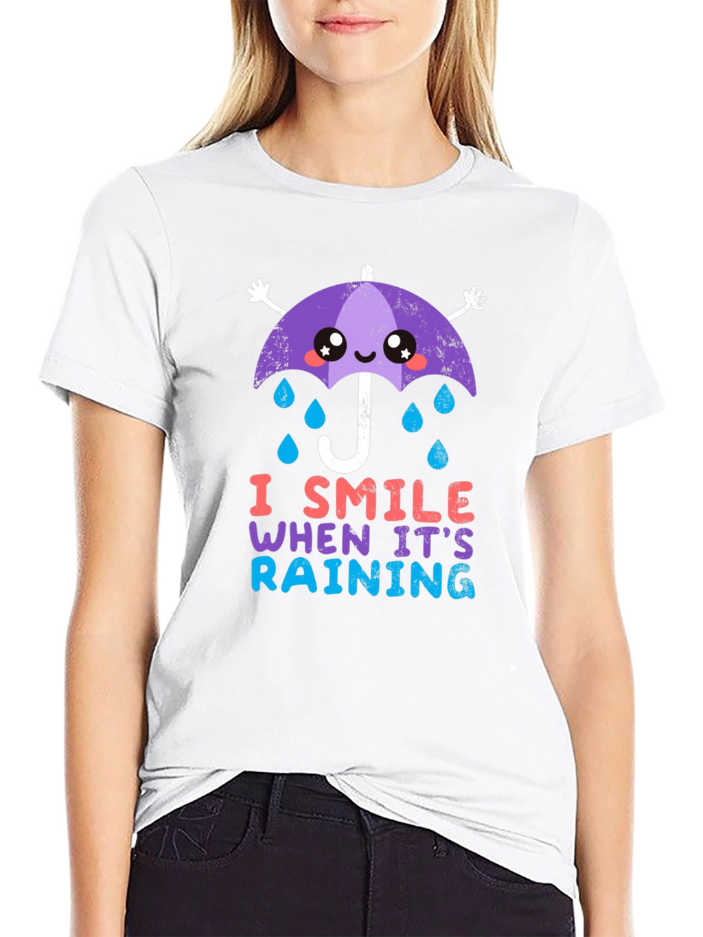 I Smile When Its Raining T-Shirt