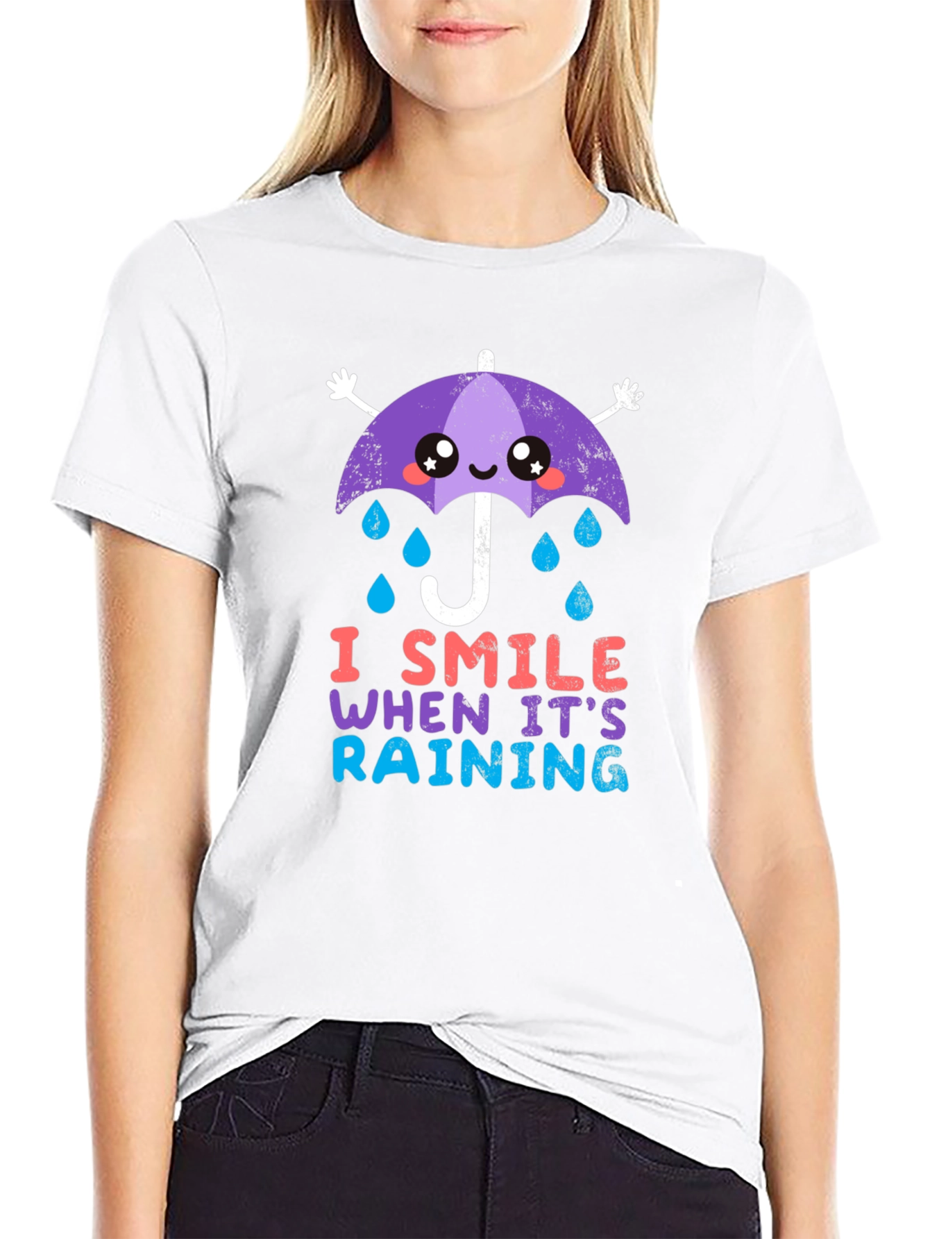 I Smile When Its Raining T-Shirt