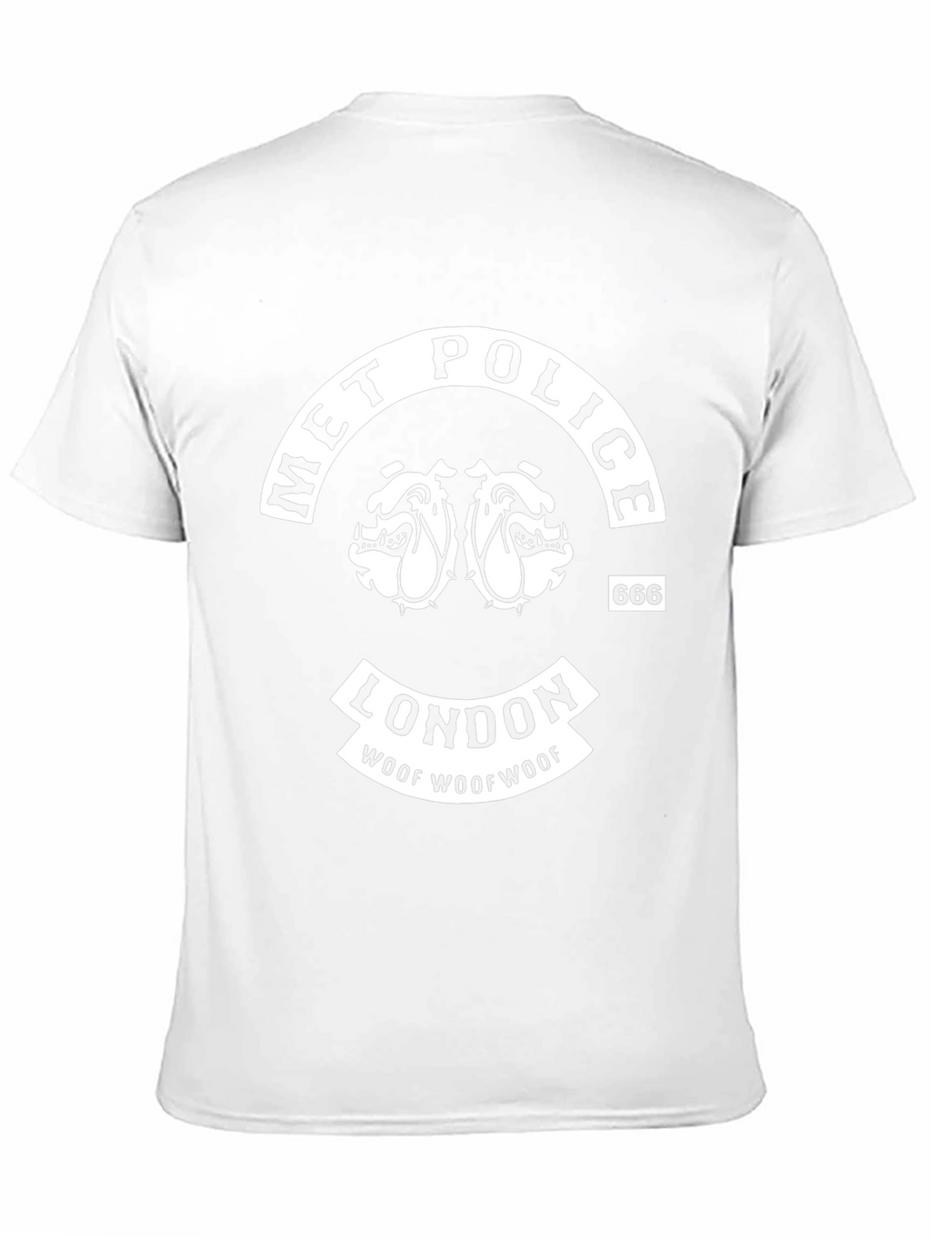 Met Police London Bulldog Graphic T-Shirt