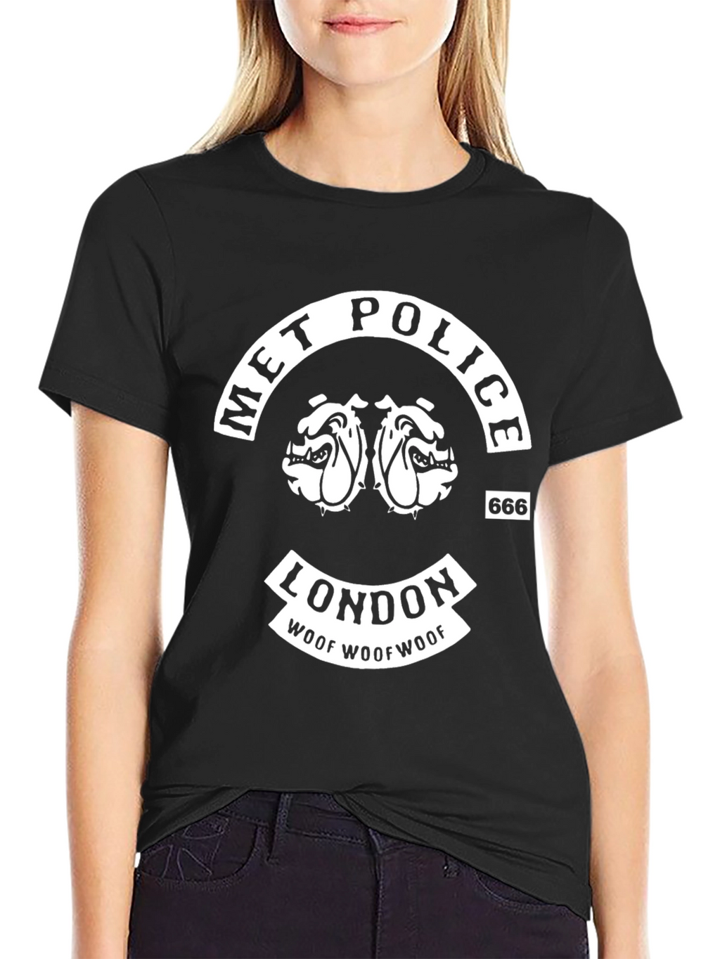 Met Police London Bulldog Graphic T-Shirt