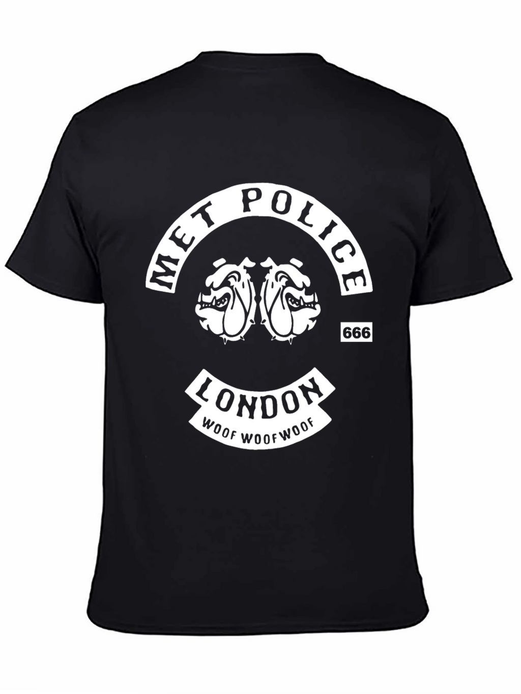 Met Police London Bulldog Graphic T-Shirt