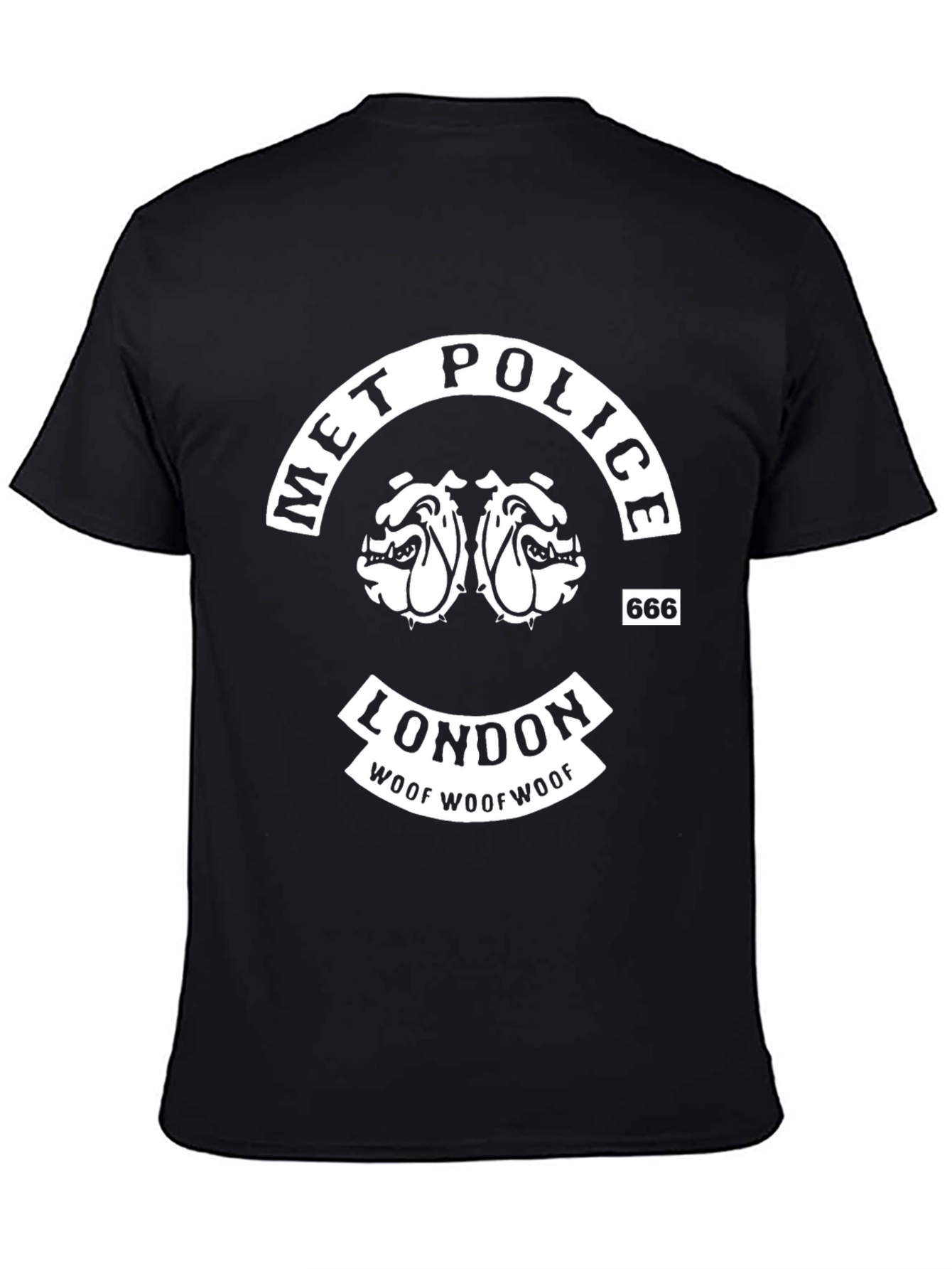 Met Police London Bulldog Graphic T-Shirt