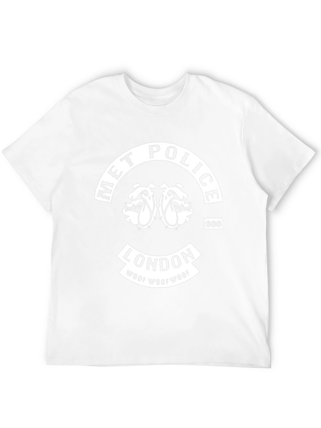 Met Police London Bulldog Graphic T-Shirt