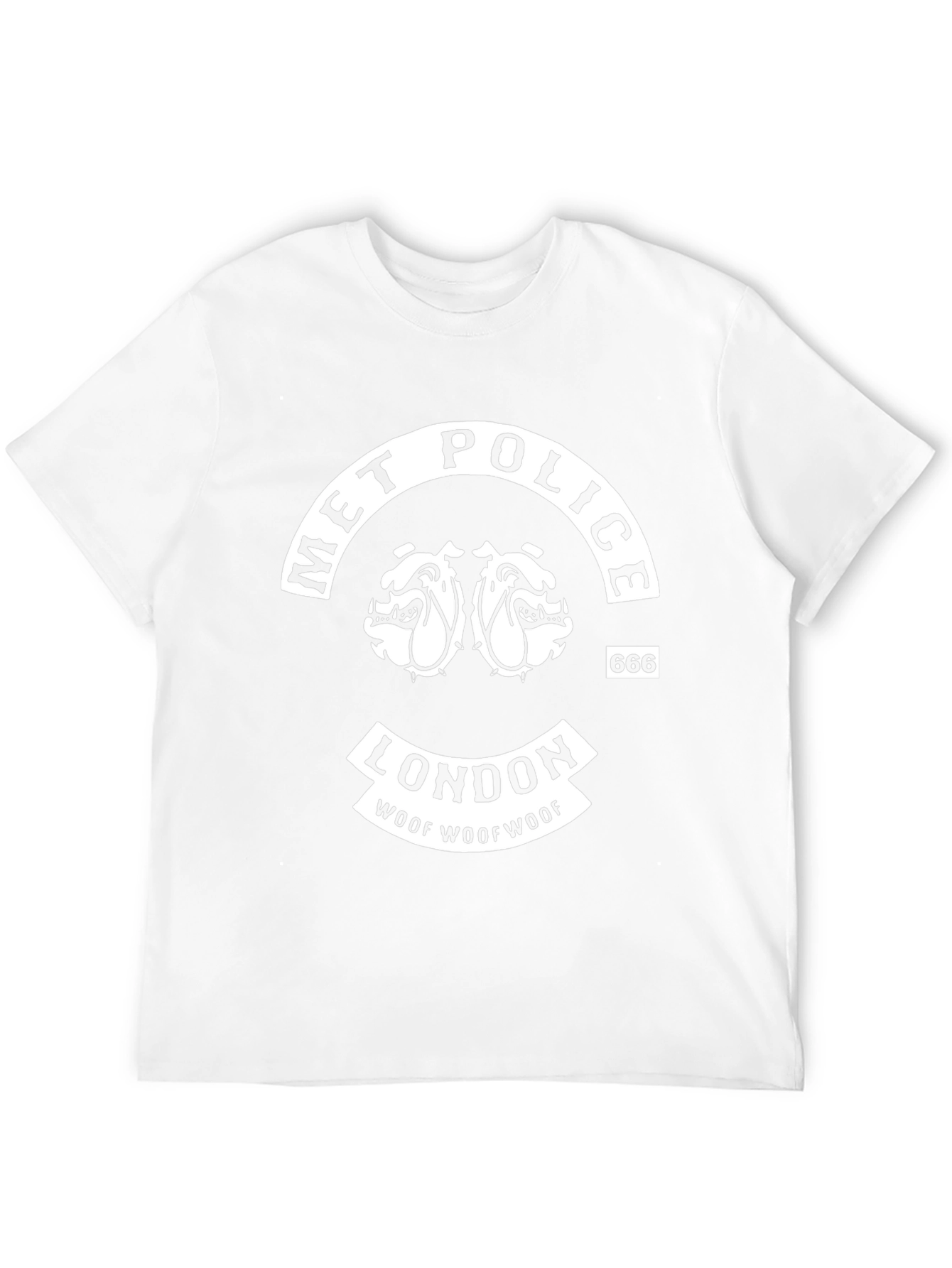 Met Police London Bulldog Graphic T-Shirt