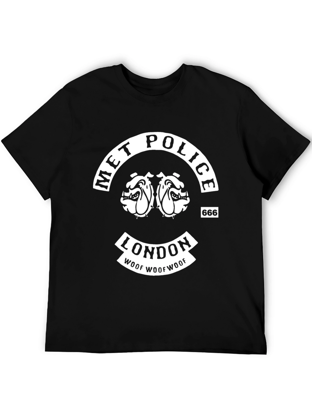 Met Police London Bulldog Graphic T-Shirt