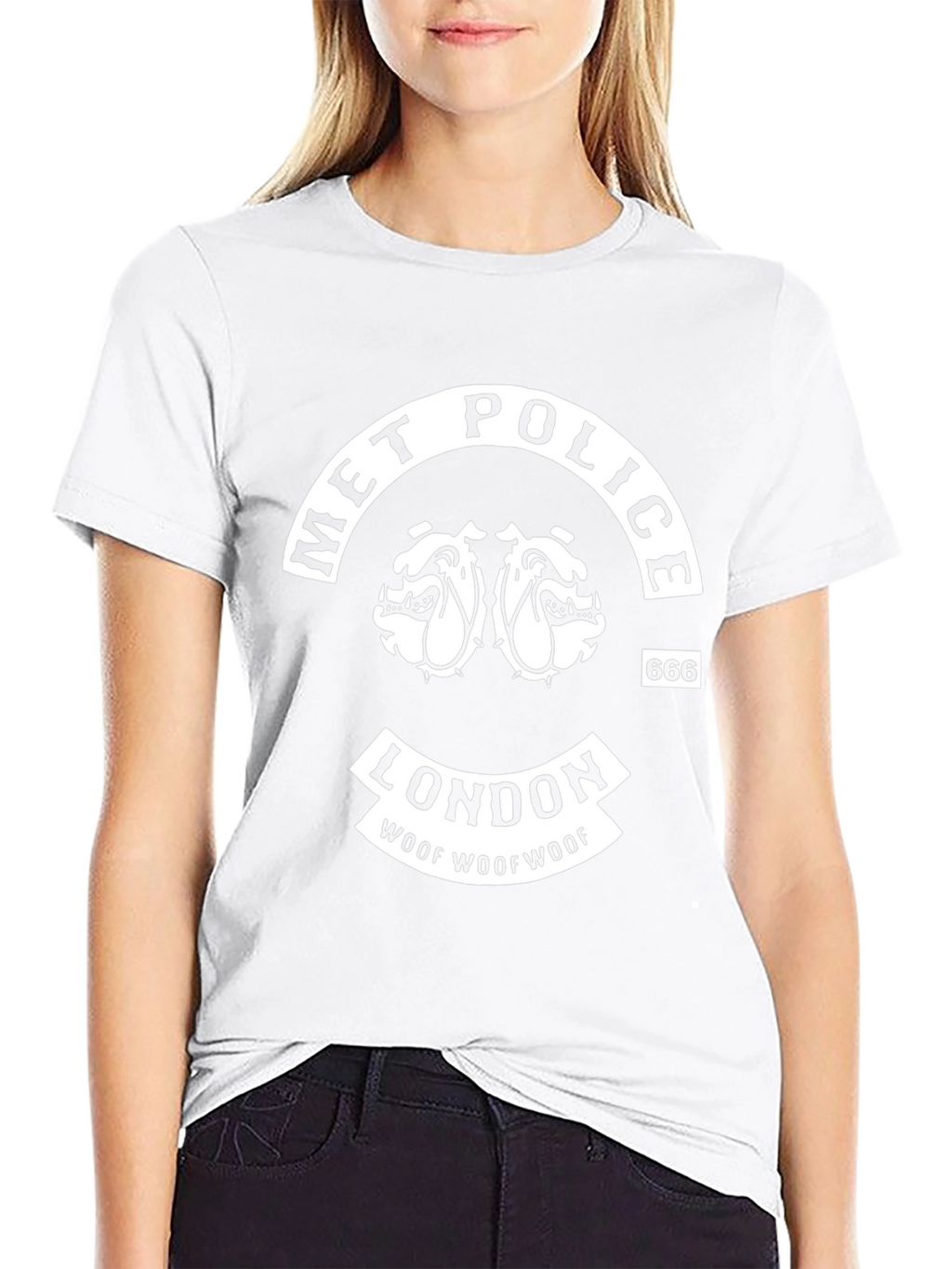 Met Police London Bulldog Graphic T-Shirt