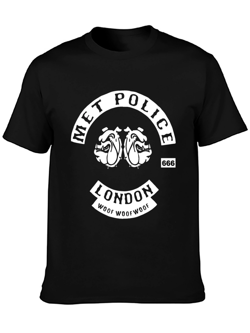 Met Police London Bulldog Graphic T-Shirt
