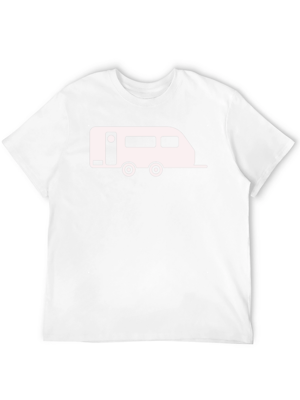 Camper Graphic Tee - Black Cotton Casual Shirt