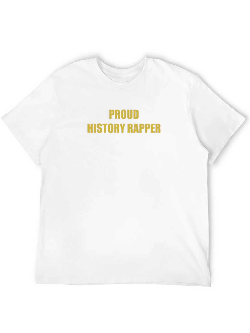 Proud History Rapper Black Tee