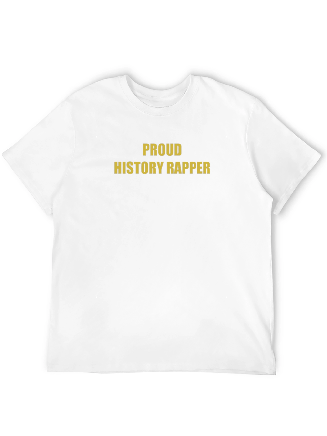 Proud History Rapper Black Tee