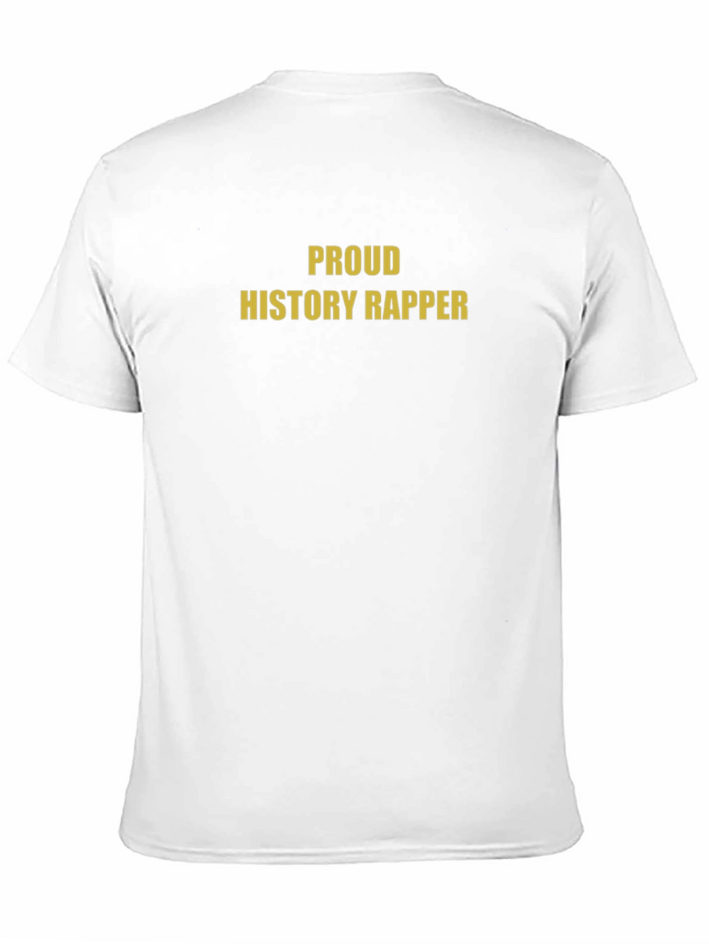 Proud History Rapper Black Tee