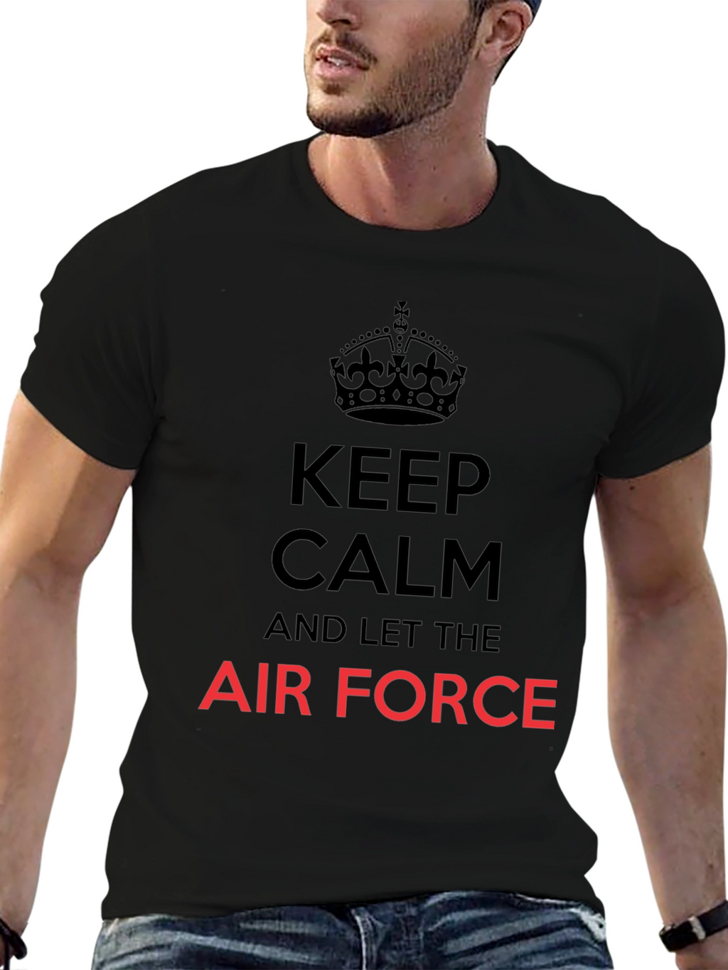 Keep Calm and Let The Air Force T-Shirt