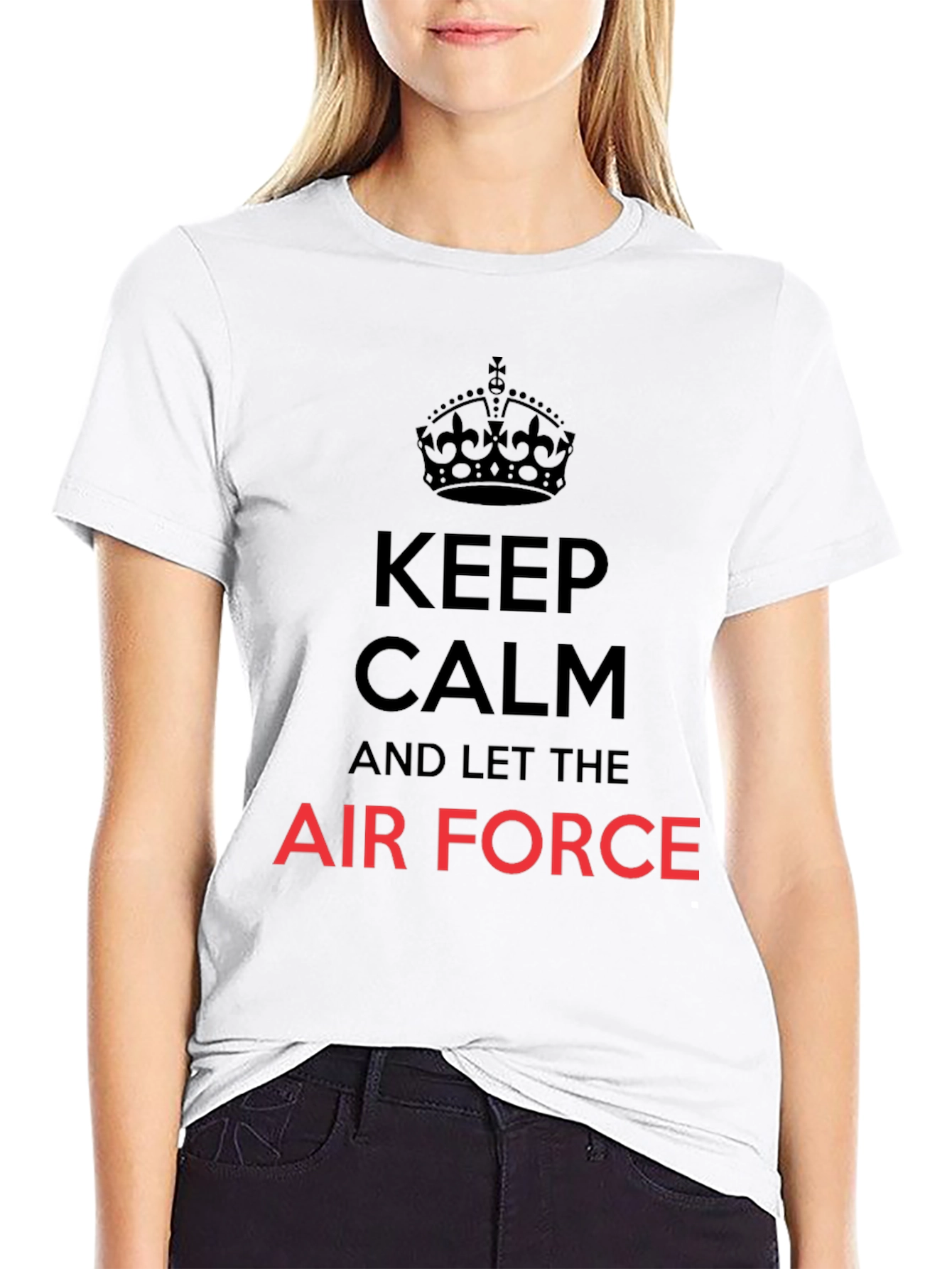 Keep Calm and Let The Air Force T-Shirt