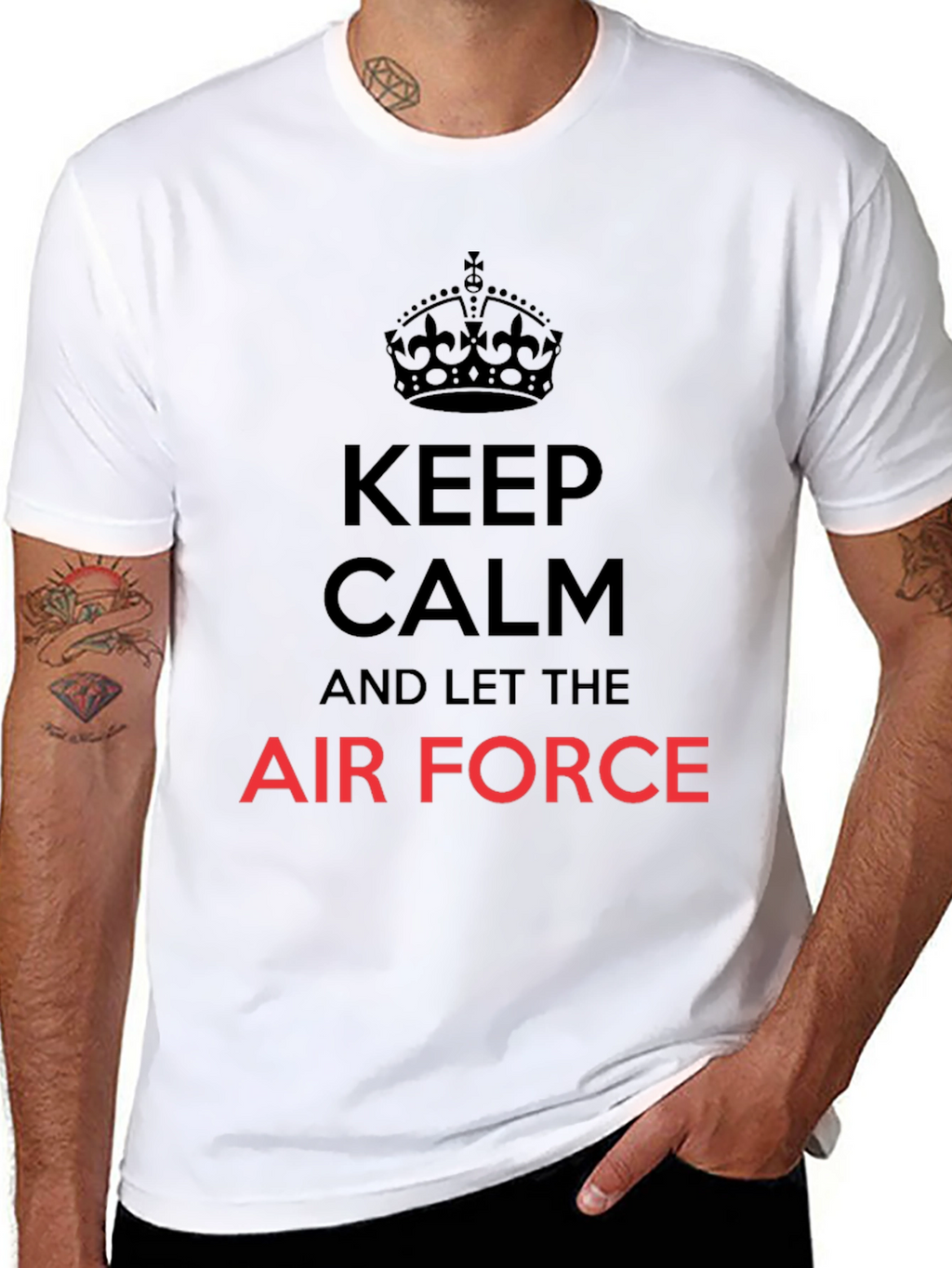 Keep Calm and Let The Air Force T-Shirt
