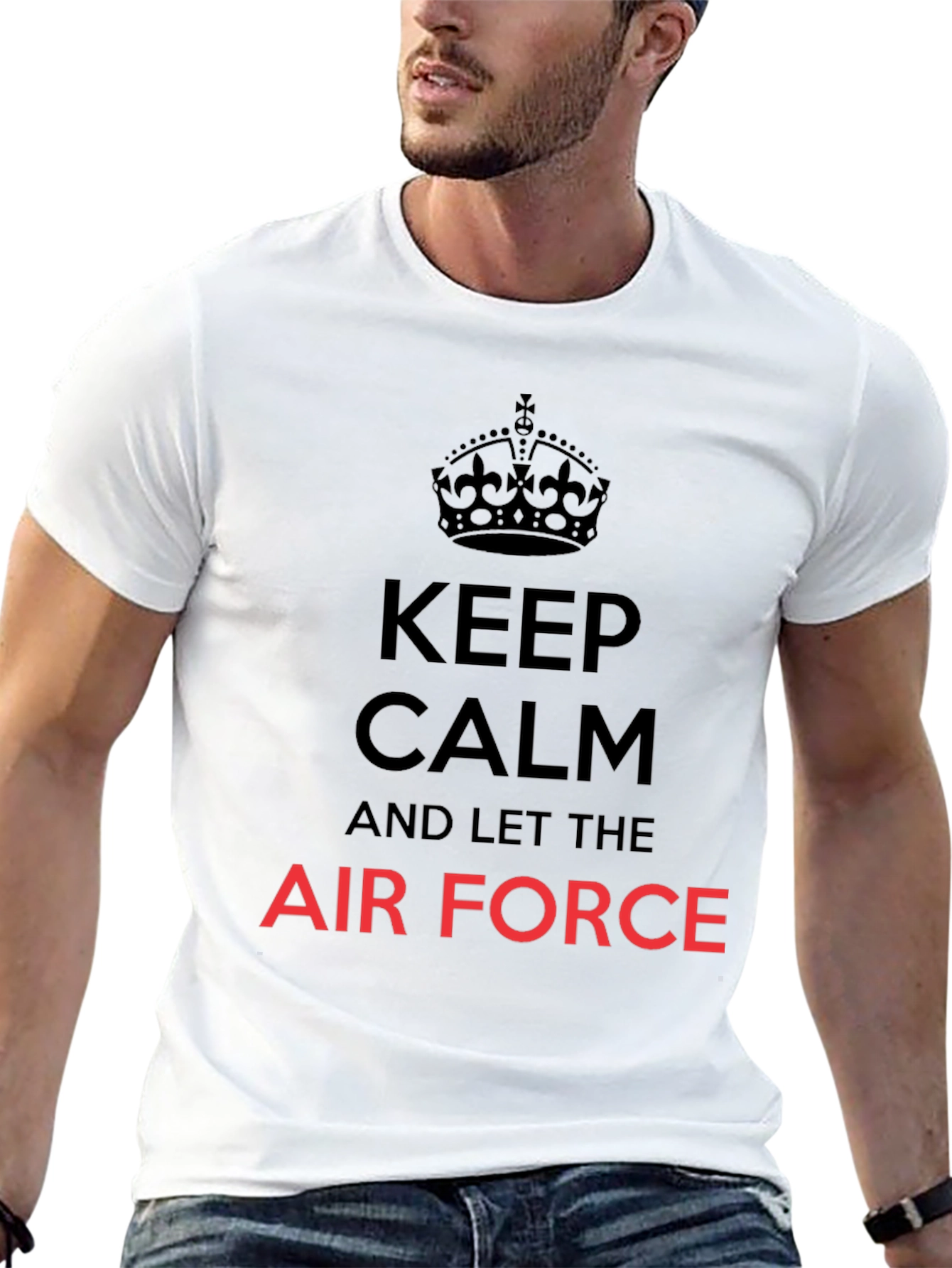 Keep Calm and Let The Air Force T-Shirt