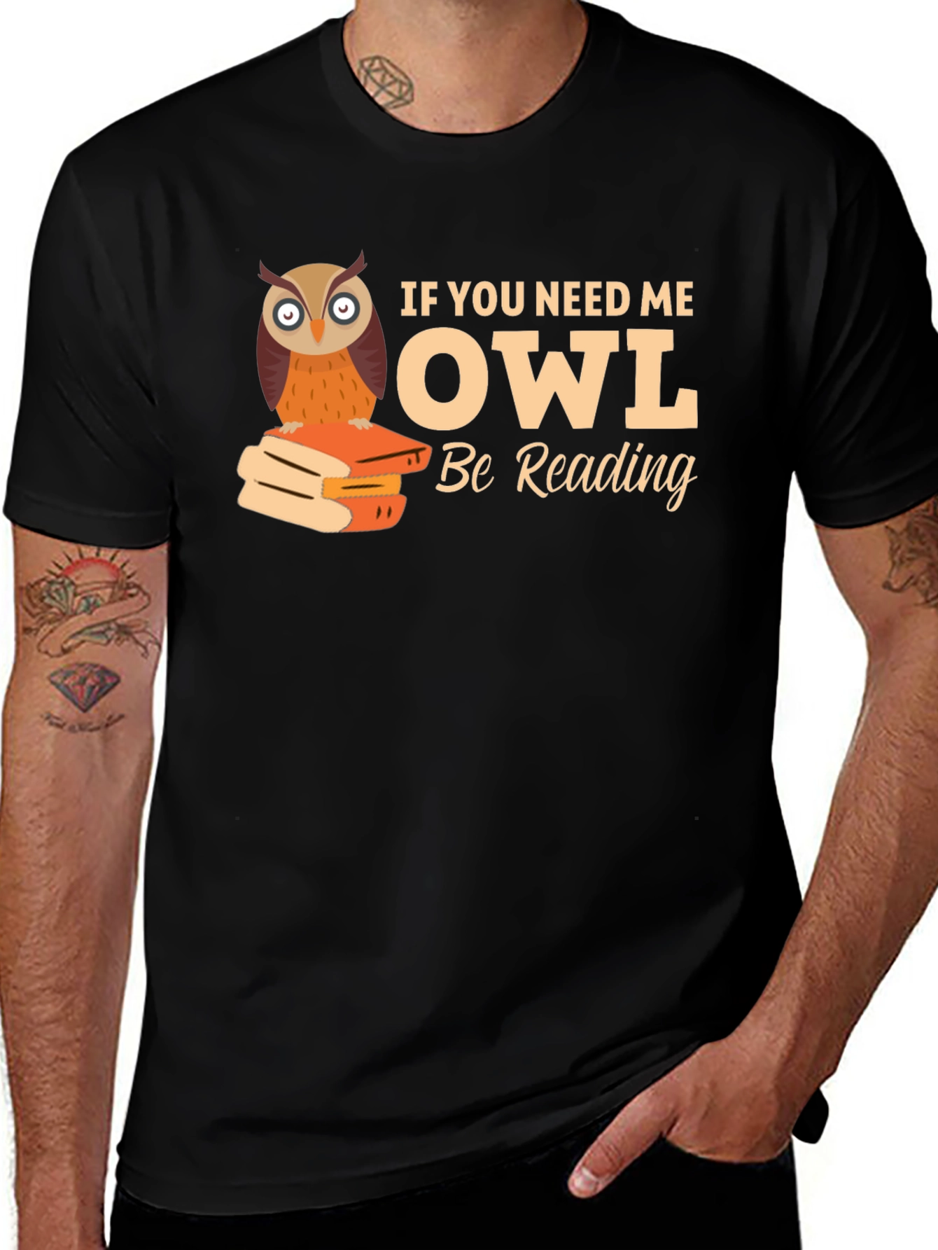 Owl Be Reading T-Shirt - Book Lover Tee