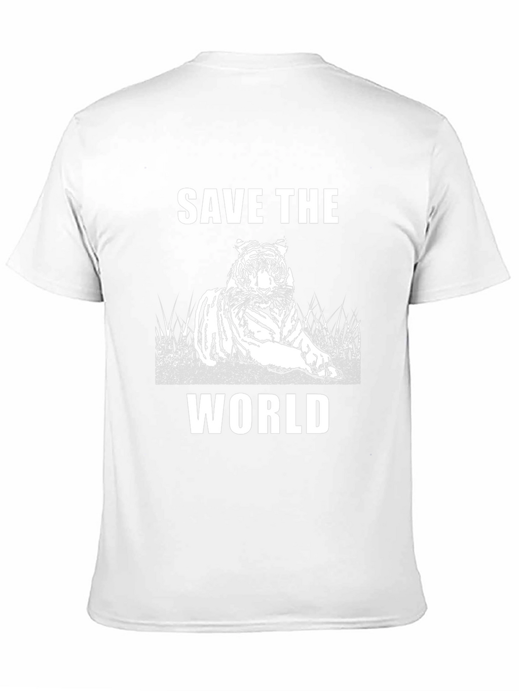 Save the World Tiger Graphic Tee