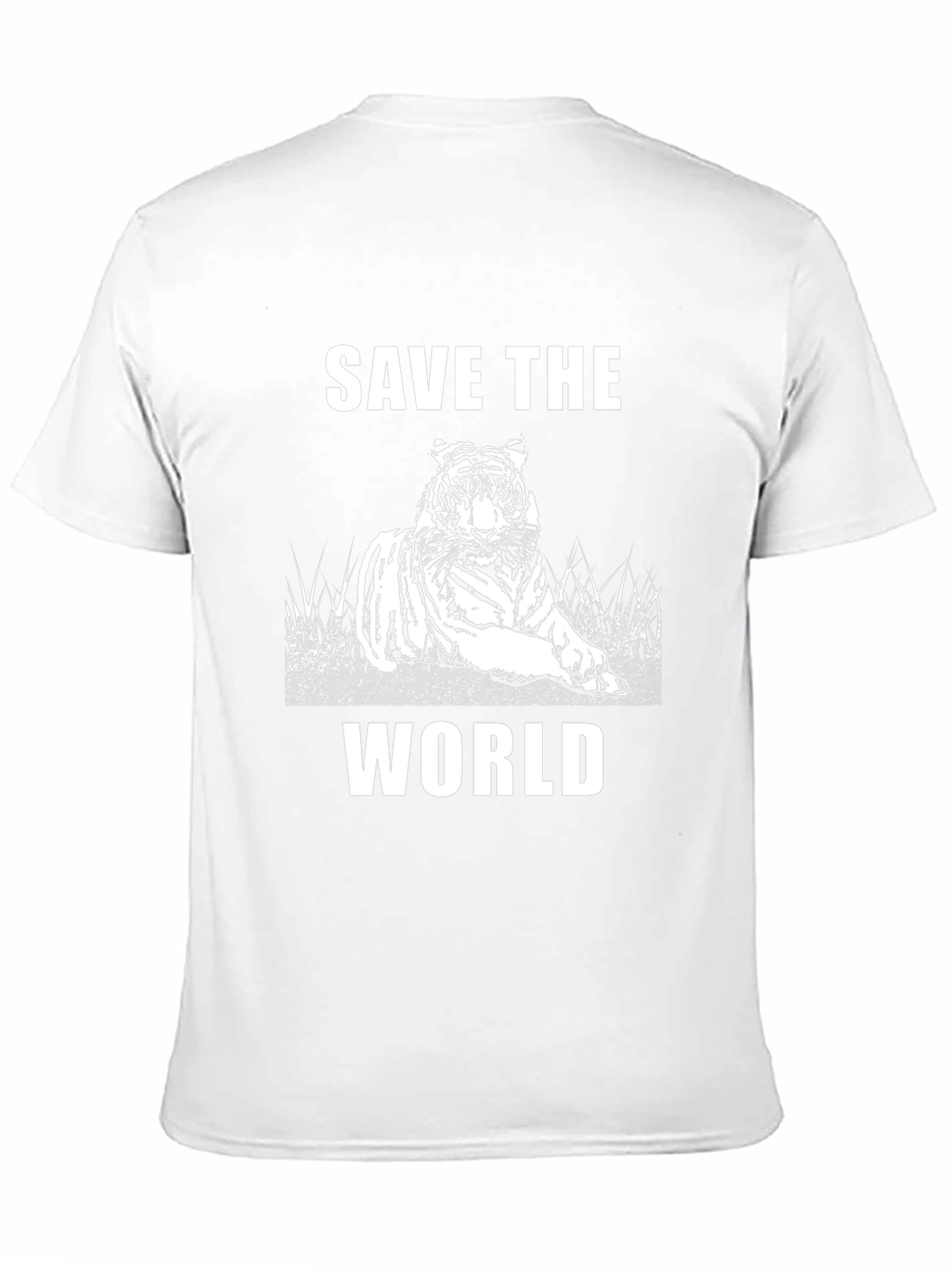Save the World Tiger Graphic Tee