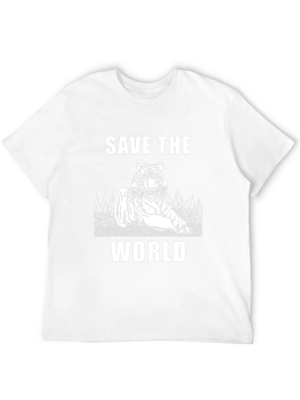 Save the World Tiger Graphic Tee