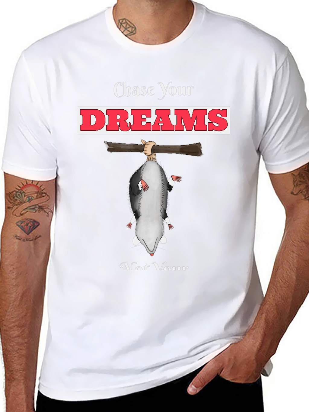 Chase Your Dreams Opossum T-Shirt