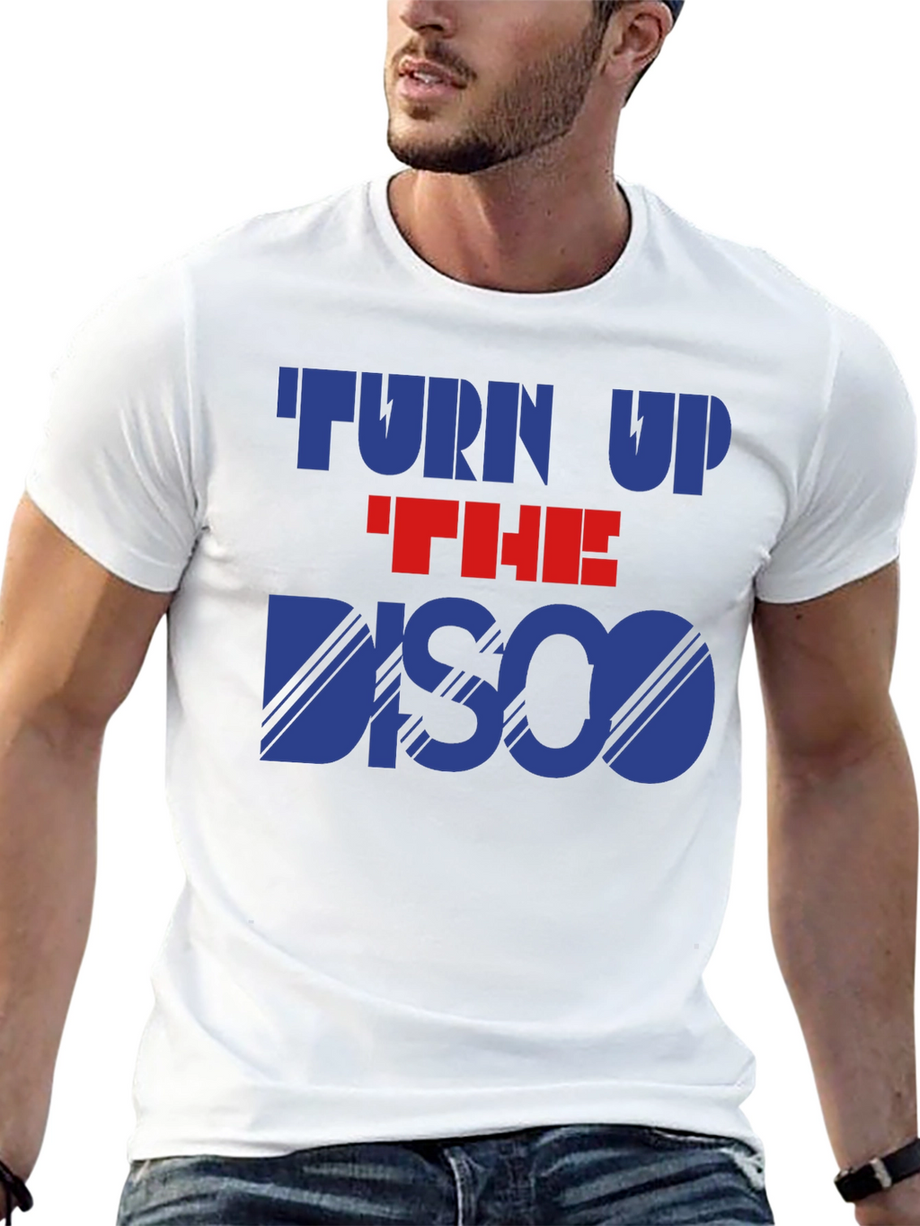 Turn Up The Disco Graphic Tee