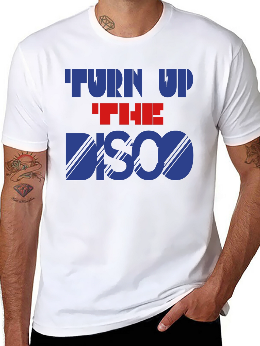 Turn Up The Disco Graphic Tee