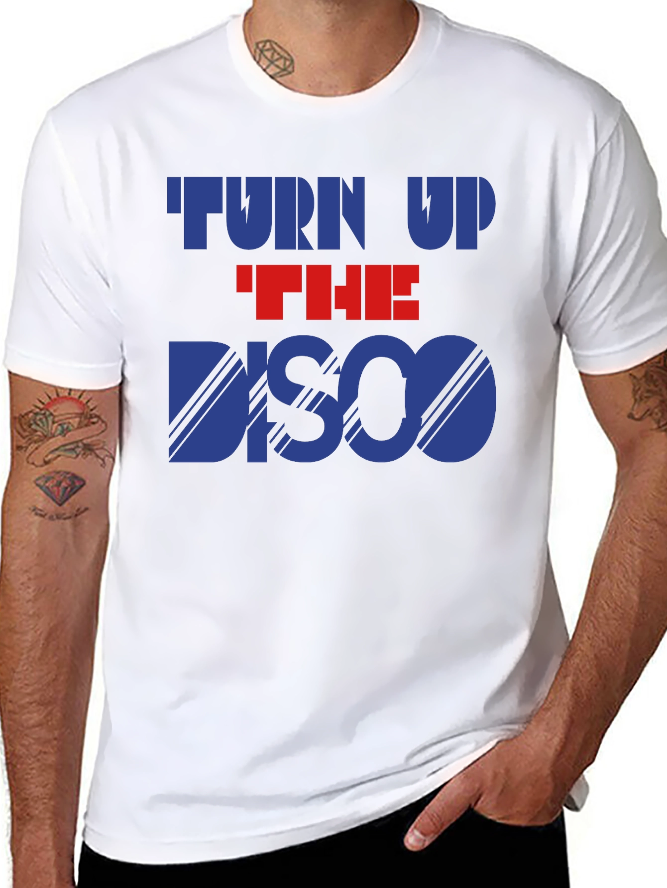 Turn Up The Disco Graphic Tee